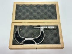 Geo Scherr Co. New York USA 3-4” Outside Micrometer