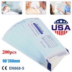 4000 3.5″ x 10″ Self Sealing Dental Sterilization Pouches Medical Autoclave Bags