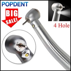 Dental Fiber Optic LED Turbine Handpiece for KAVO Sirona NSK Coupling 4/6Hole
