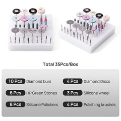 3 Boxes Dental High Speed Diamond Burs Drill Interproximal Enamel kit AZDENT