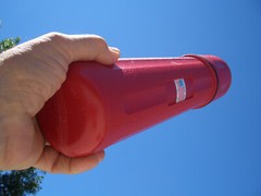 STURDY TRANSPORT CANISTER FOR GEIGER COUNTER PANCAKE PROBE 44-9 ; $22.00 + S/H