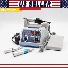 Micromotor eléctrico Marathon de laboratorio dental, pieza de mano de 35,000 rpm