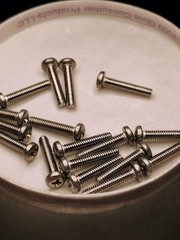 (100) #1-72 x 3/8″ Philips Pan Head Machine Screws 18-8 Stainless Steel