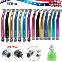 1-10PCS Dental High Speed Handpiece PANA MAX Air Turbine Push 2Hole/4Hole Colors