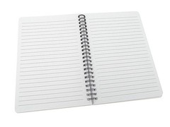 4 Pack A5 Spiral Notebook Journal,Wirebound 210 x 145millimeters, multicolor