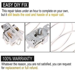 2198202 Refrigerator Cold Control Thermostat by Easy to Install – Exact Fit f…