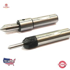 Spring Center Tap Guide Tool to Align Tap 2 Pcs Set for threading Lathe Mill Jig