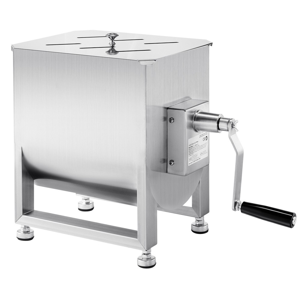 Commercial Manual Meat Mixer 30LB Meat Sausage Hand Mixing Machine Stainless