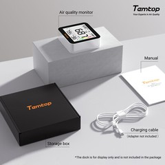 Temtop Air Quality Monitor PM2.5 AQI Monitor Real Time Display Air Test Gift P10