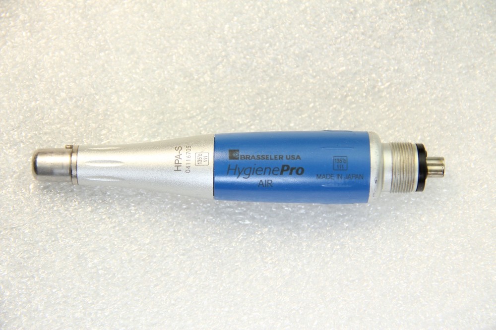 Brasseler USA HygienePro AIR Prophy Handpiece, Blue color, 360 Degree Swivel