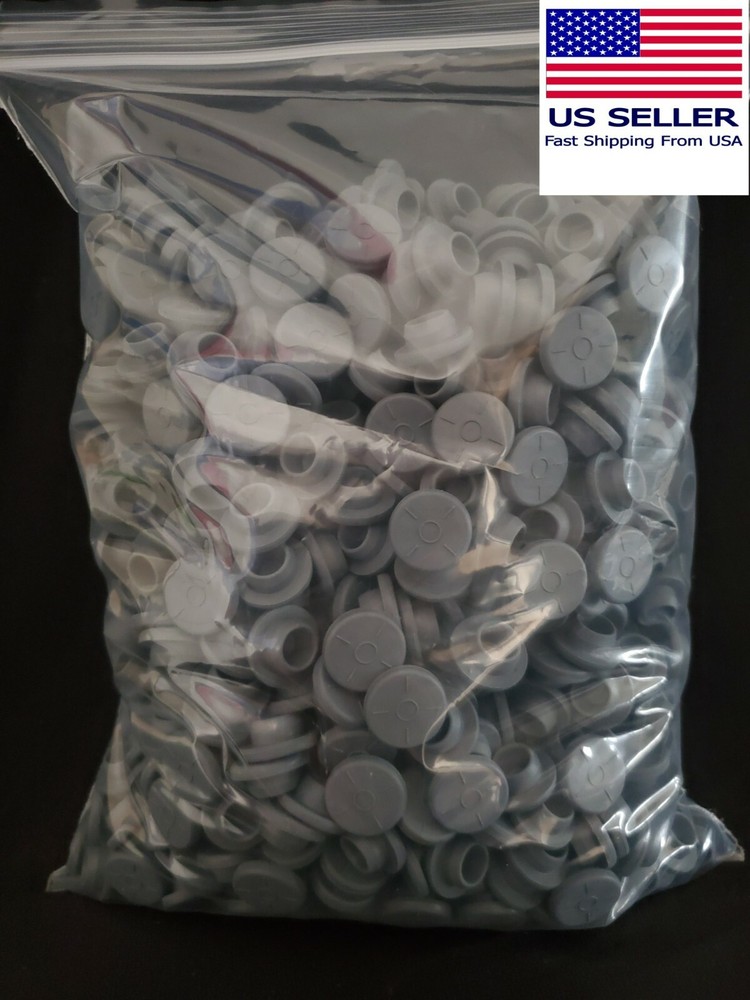 200pcs 20mm Butyl Rubber Stopper Plug for medical glass bottle Vials sx