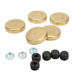 Brass Freeze Frost Plug Kit MPE-100BR Fits Chevy Small Block 283/305/327ci