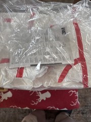 3M 4565-BLK Large Hooded Disposable Protective Coverall White/Red Pack of 25