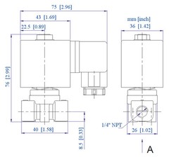 VITON 1/4 in 110V-120V AC Brass Solenoid Valve NPT Gas Water Air Normally Closed