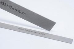 Set of 2 HSS Blades for Lathe Parting Cut off Blade (1/16X11/16X5 Inch) | Genera