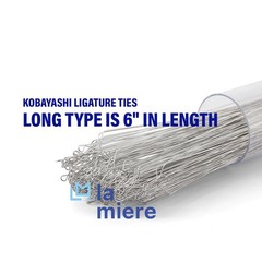 LA MIERE 100 Pcs Orthodontic Stainless Steel Wire SS 0.012, Kobayashi Long