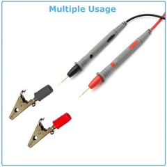 Digital Multimeter Tester AC DC Volt Ohm Amp Clamp Meter Auto Range Handheld T1