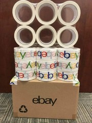 EBAY 2″ x 75 yds Official eBay Branded Packaging Packing Package Carton Tape