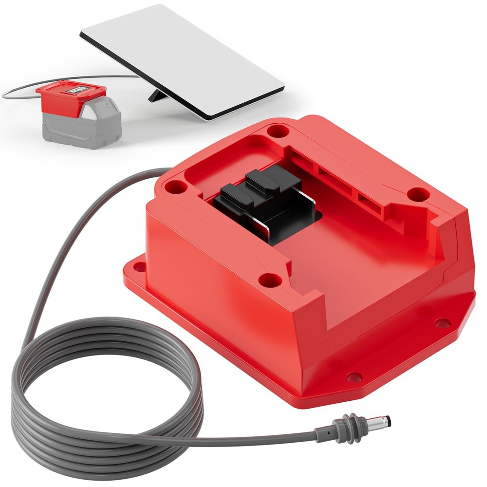 Battery Adapter Compatible with Starlink Mini Dish, Compatible with Milwaukee…