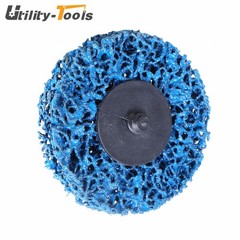 25 Pack 3″ Quick Change Easy Strip and Clean Discs Fit For Paint Rust Blue