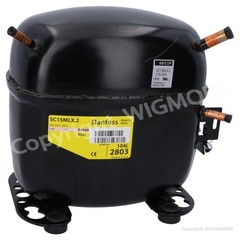 208-230V 60Hz refrigeration compressor Danfoss Secop SC15MLX.2 104L2803 R404A