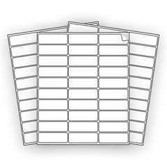 600 EcoSwift Shipping Labels 2 5/8 x 1 inches Mailing 2.625 x 1 inch, White
