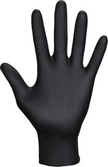 Raven Powder Free Nitrile Disposable Gloves – 10 Boxes / Large (Pack of 100)