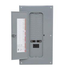 Square D 100 Amp 24-Space 48-Circuit Indoor Main Breaker Panel Box Load Center
