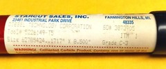 11/64″ Carbide tip Gun Drill Fed coolant Feeding Bit 8.5″ long x .1717″ dia 1718