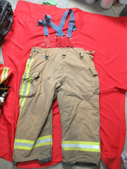 MORNING PRIDE 52 x 29 Fire Fighter Turnout PANTS BUNKER GEAR RESCUE TOW