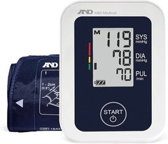 A&D Medical Essential Arm-Type Digital Automatic Blood Pressure Monitor w/ Cuff