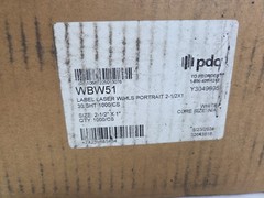 PDC LABEL LASER W/HLS PORTRAIT – 2.5″x1″ WHITE – 30 per sheet – 1,000 sheets