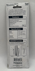 Fieldpiece SPK1 Folding Pocket Knife Style Digital Thermometer HVACR (new)