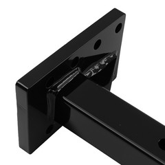 20000 lbs Pintle Mounting Plate Trailer Hitch Adapter for 2″ Receiver Steel
