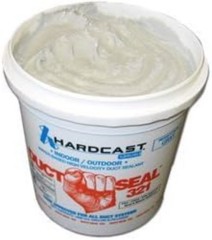1 Gallon Gray Water-Based Duct Sealant – Silicone, 128 oz