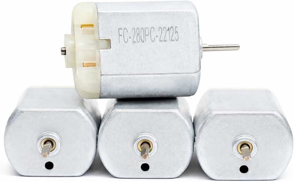 4 Pack – 10mm Flat Shaft Central Door Lock Actuator Motor FC-280PC-22125 Flat Sh