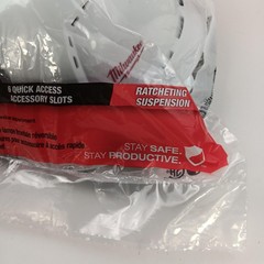 Milwaukee 48-73-1011 Full Brim Vented Hard Hat BOLT Type 1 Class C White Safety