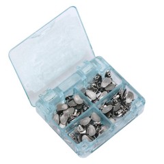 AZDENT Dental Orthodontic Bondable Buccal Tube 1st /2nd Molar Roth /MBT Non-Conv