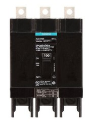 BQD3100 – Siemens 100 Amp 3 Pole 480 Volt Bolt-On Molded Case Circuit Breaker