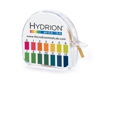 93 Hydrion Lab USA Made pH Test Paper Strips 15ft Roll 0-13 WideRange Tape Roll