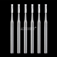 6pcs Dental 557 FGOS Surgical Carbide Burs 25mm Length FG-557XL