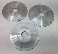 Lot of 3-Standard Diamond 6 “x 1.25” Type 12-Dish Diamond Grinding Wheel – USA-D