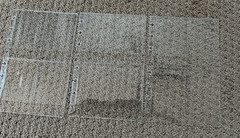 Cloth and Paper Half Letter Bundle including Clear Vinyl Cover and Accessories