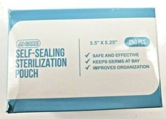 250Pcs Self-Sealing Sterilization Pouches Autoclave Sterile Bags 3.5″ X 5.25″