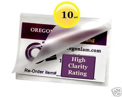 (200/pack) 10 Mil School ID Cards Hot Laminating Pouches 2-1/2 x 3-5/8 Clear