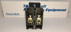 Thomas & Betts T&B TB250 2 Pole 50 Amp 120/240V Plug In Circuit Breaker NEW (1)
