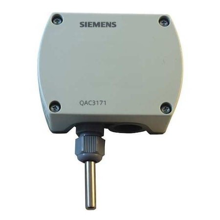 Siemens Qac3171 Temp. Sensor,Outdoor,4 To 20Ma