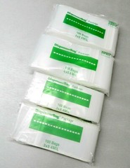 400 Reloc Zippit Bags Clear 4 Mil 3×5 & 4×6 200 Each Size Thick Heavy Duty