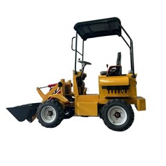 Agrotk KRW23 Wheel Loader 0.8 Ton Mini Skid Steer 23 HP RATO Gas Engine Compact