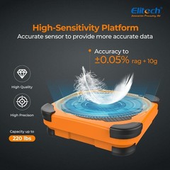Elitech 330LBS/150KG Electronic Refrigerant AC Charging Weight Scale LMC-210A